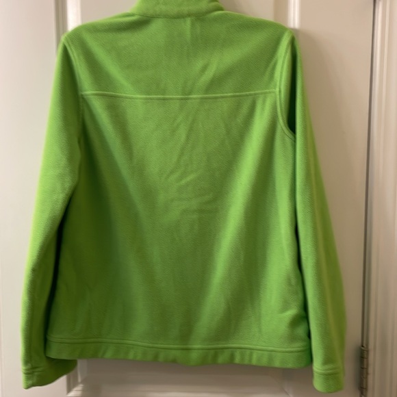 Lily Pulitzer Bright Green Fleece Jacket - Picture 5 of 6